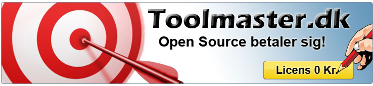Toolmaster.dk - CMS Hjemmeside, konsulent udvikling, webshop, website, browser toolbar, Joomla, Mambo, open, source, community, groupware, s&oslash;gemaskineoptimering, kode, hj&aelig;lp